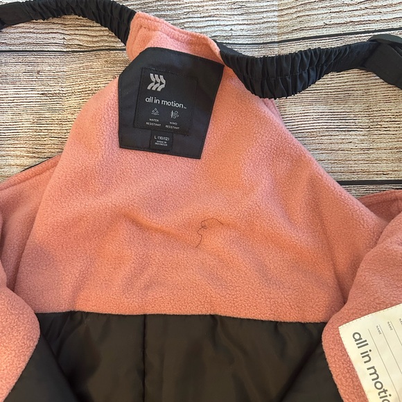 All in Motion Pink and Black Fleece Jacket - Picture 2 of 2